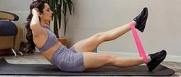 Resistance Bands Set for Gym, Yoga, and Pilates Workouts